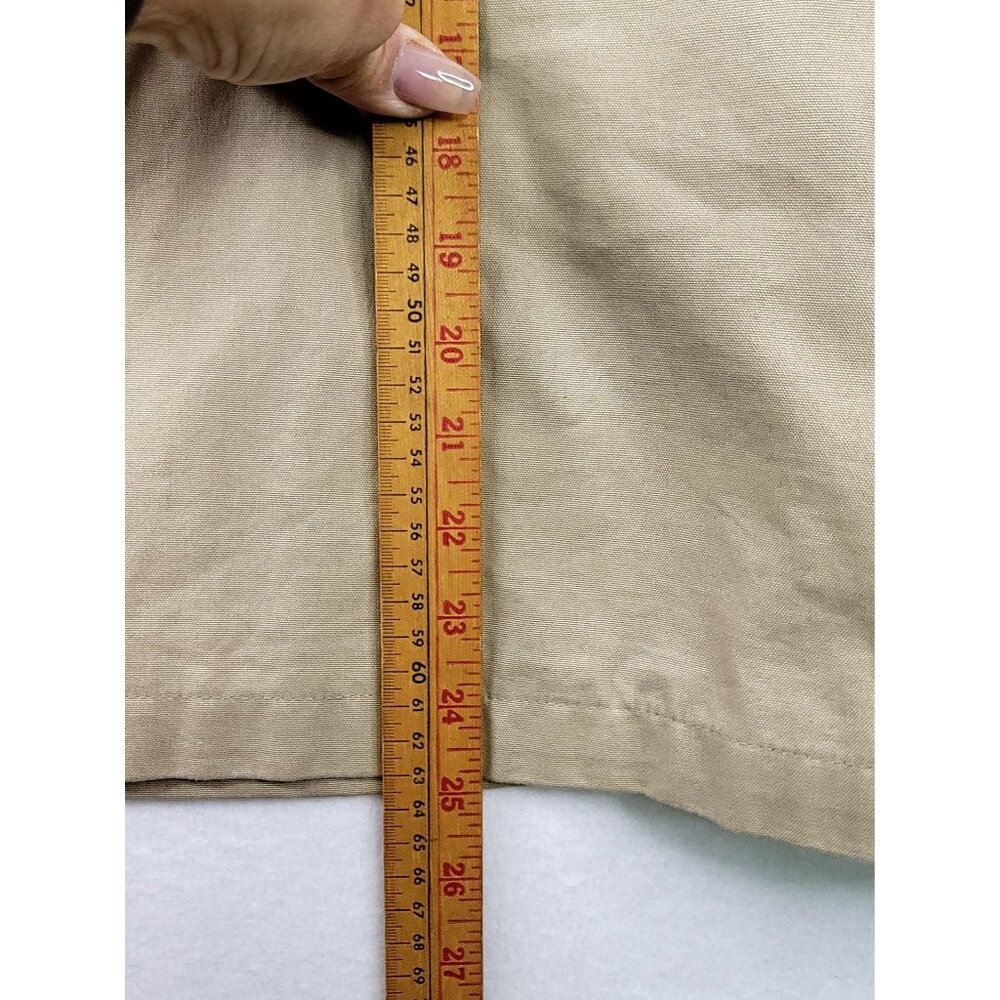 E-Land U.S.A. Authentic Brand Boys Beige Barn Jacket Corduroy Collar Size 8 - Picture 14 of 15